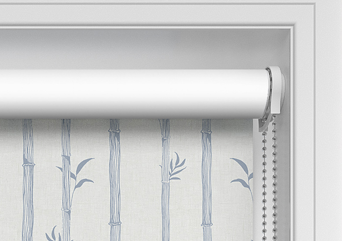 Bamboo Stripe, Spa Blue - Twist&Fit Roller Blind - Image 11